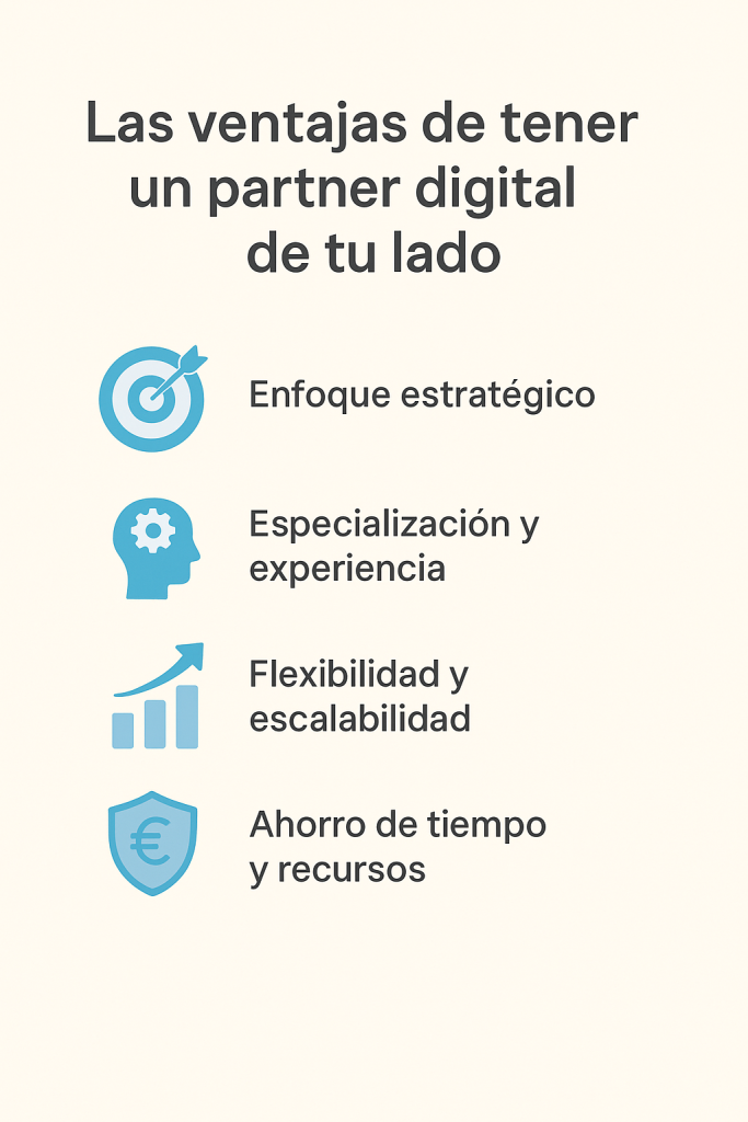 ventajas de tener un partnner digital
