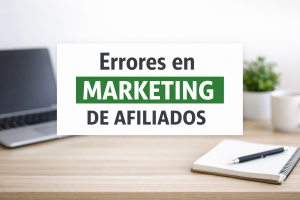 7 errores al empezar en marketing de afiliados (y cómo evitarlos)