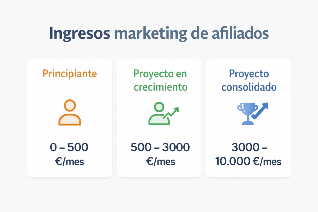 ingresos marketing de afiliados