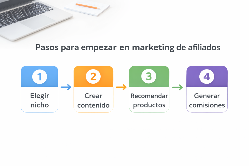 cómo empezar en marketing de afiliados

