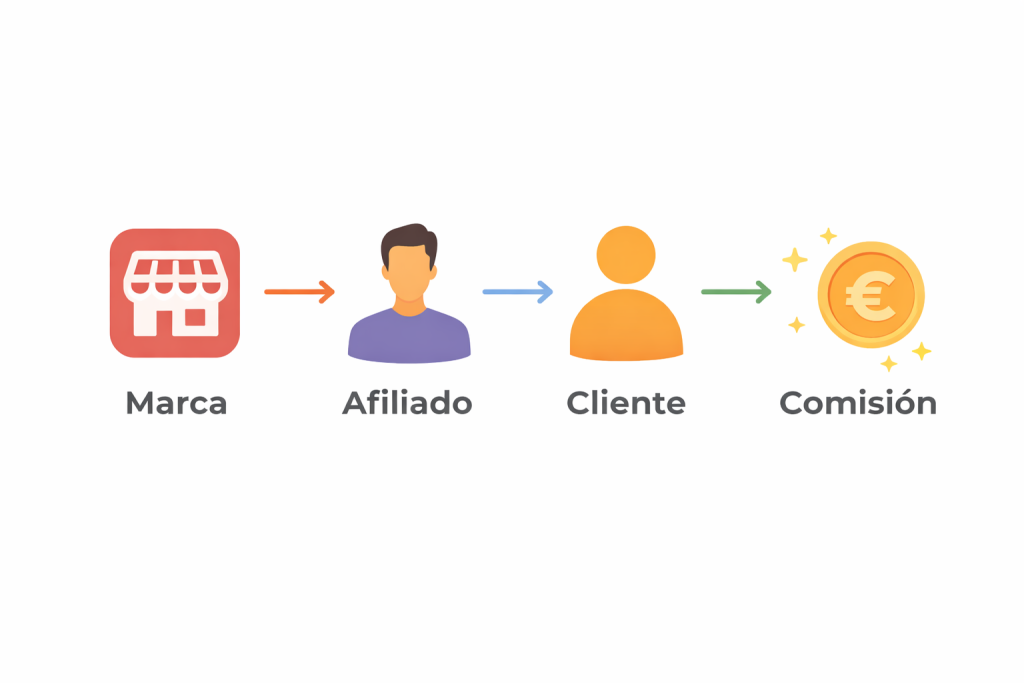 cómo funciona el márketing de afiliados